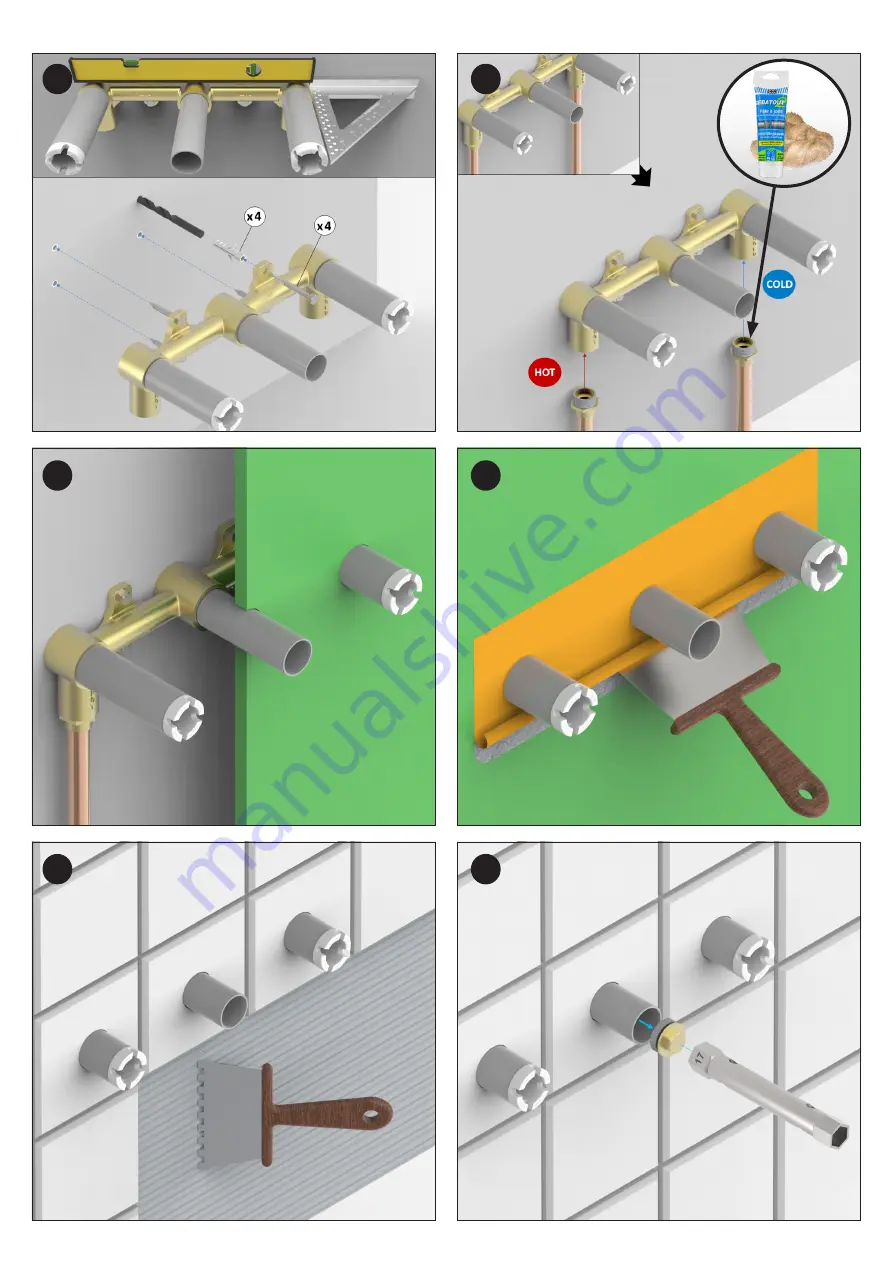 THG PARIS G00.40AM Installation Instructions Download Page 2