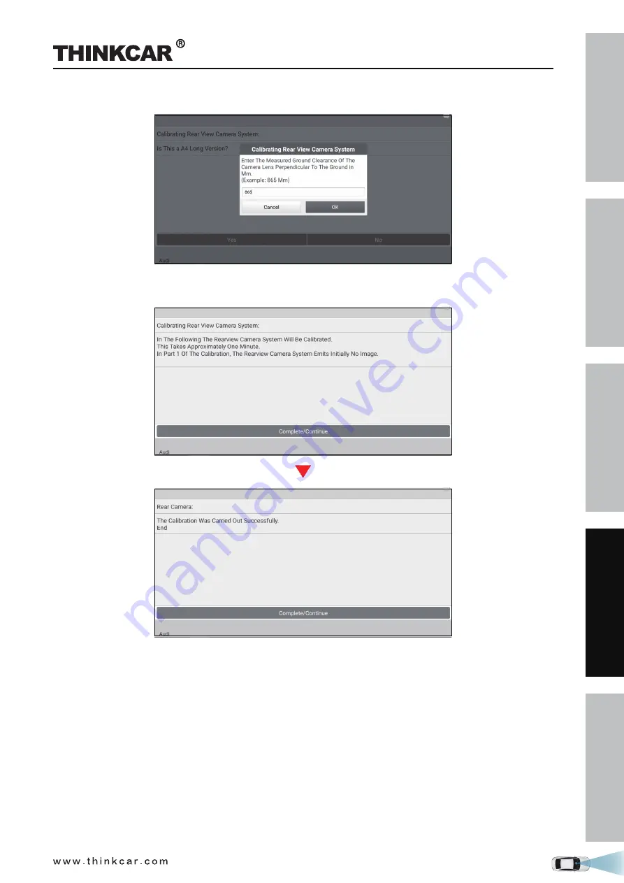 Thinkcar ADAS Скачать руководство пользователя страница 58