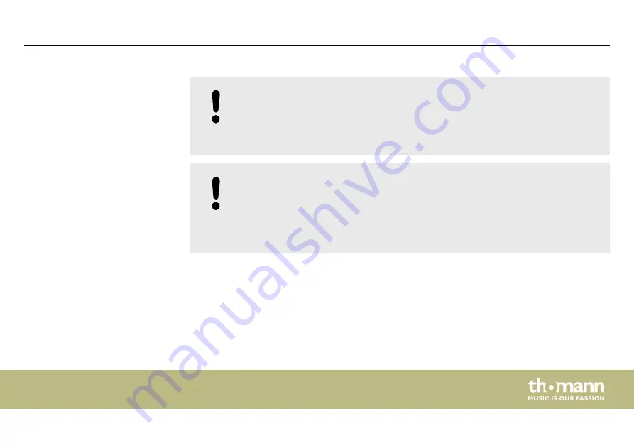 thomann 484306 User Manual Download Page 11