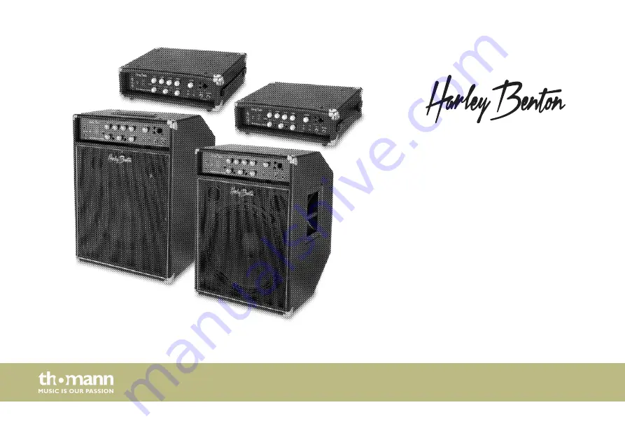 thomann Harley Benton SolidBass 150C Скачать руководство пользователя страница 1