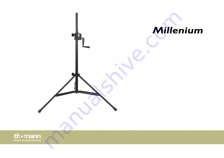 thomann Millenium BS-2400 User Manual Download Page 1