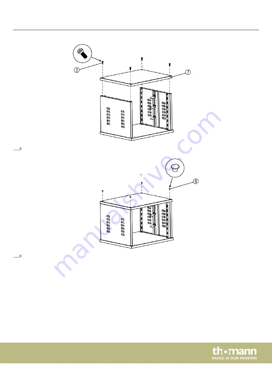 thomann Millenium SR-2012 Aassembly Instructions Download Page 9