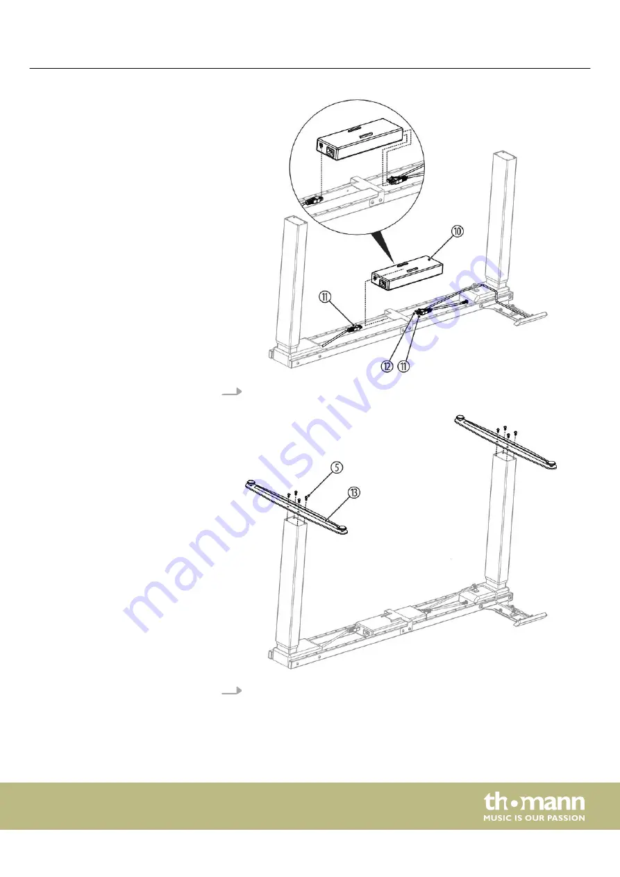 thomann Roadworx Multi Electric Stand Скачать руководство пользователя страница 13