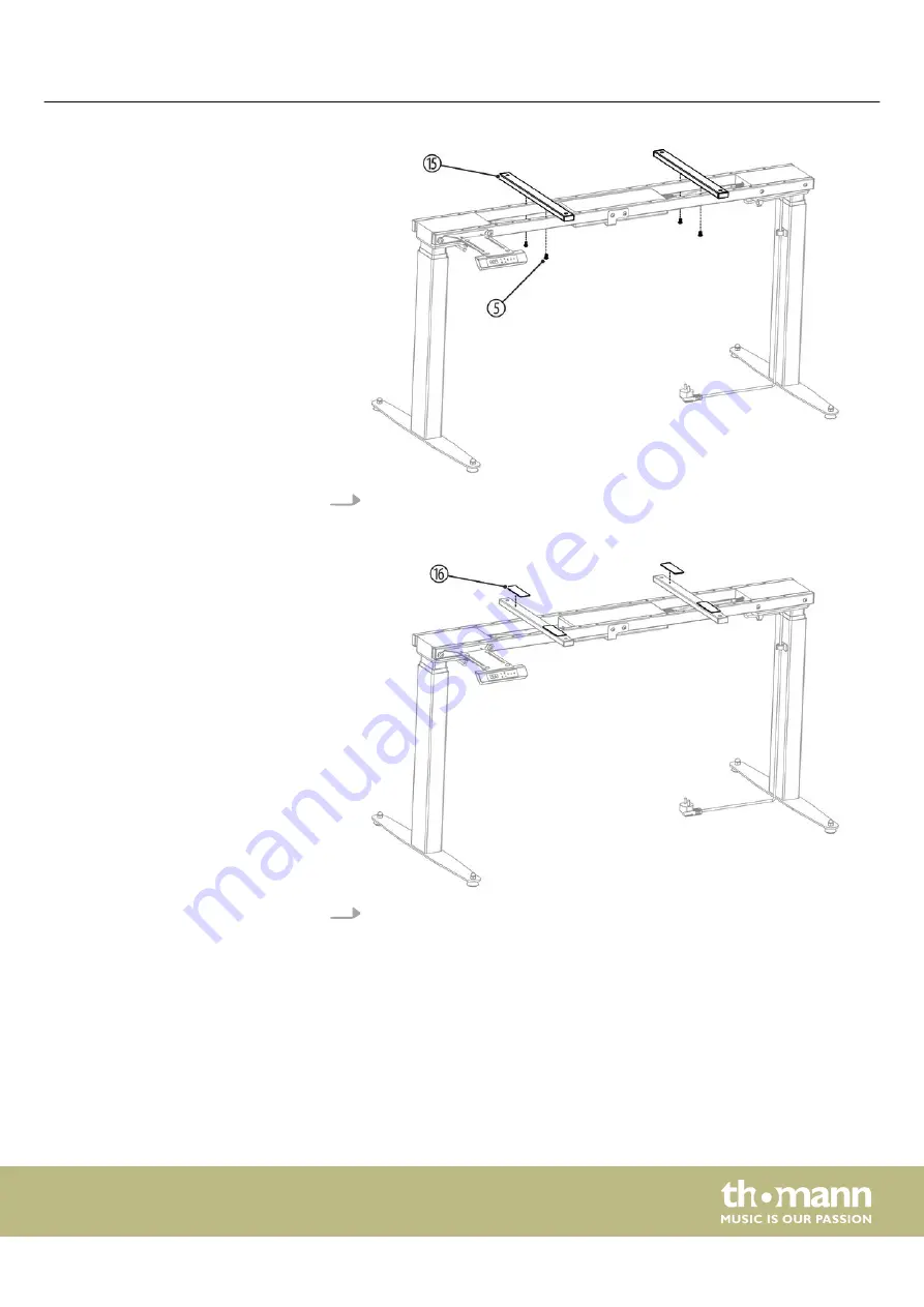 thomann Roadworx Multi Electric Stand Скачать руководство пользователя страница 15