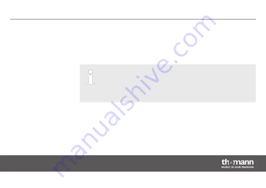 thomann STARIRVILLE MH-110 User Manual Download Page 31