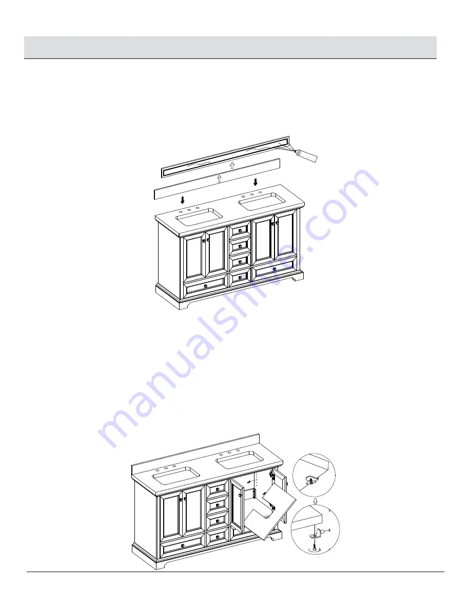 Thomasville Amherst THMSVL60AVB Use And Care Manual Download Page 8