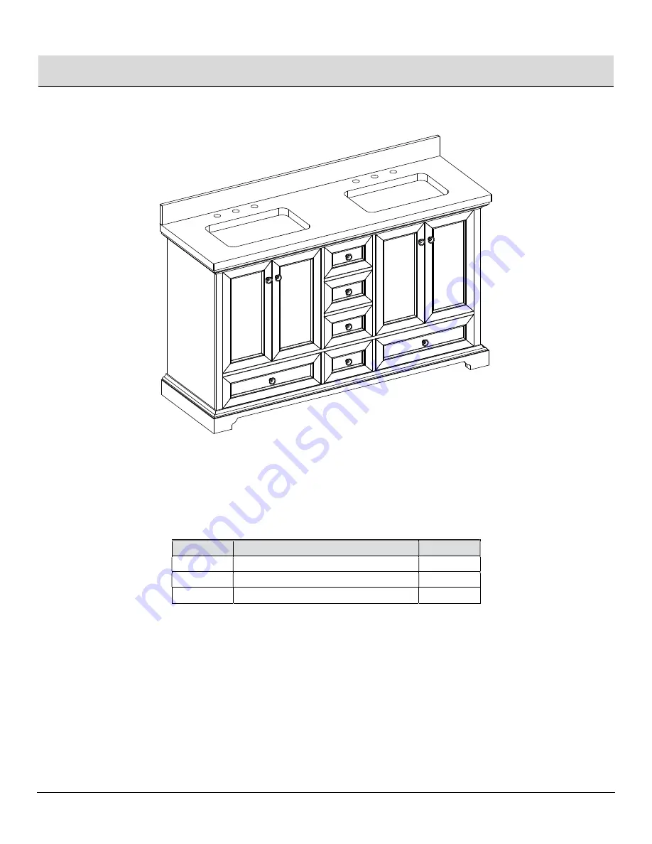 Thomasville Amherst THMSVL60AVB Use And Care Manual Download Page 27