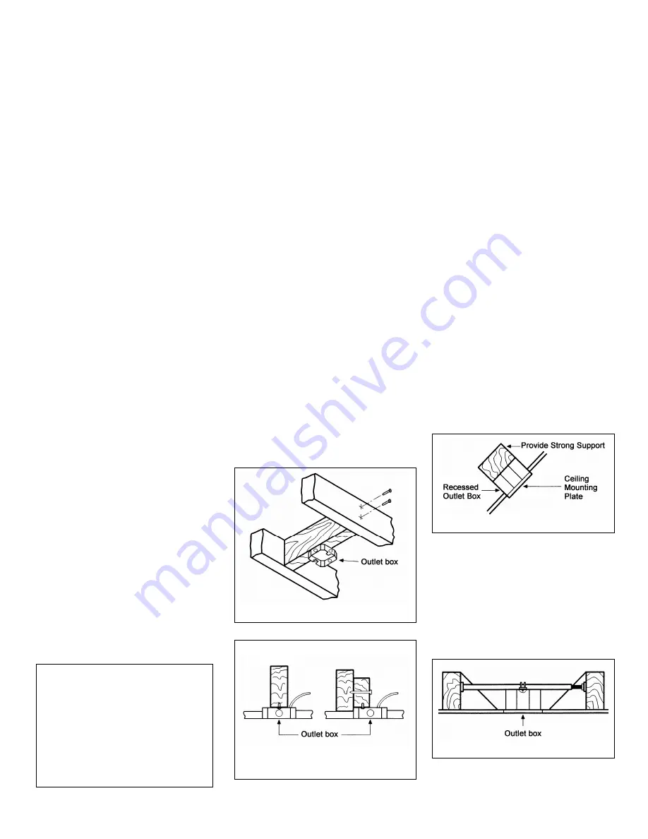 Thomasville Carmel P2505 Installation Manual Download Page 6