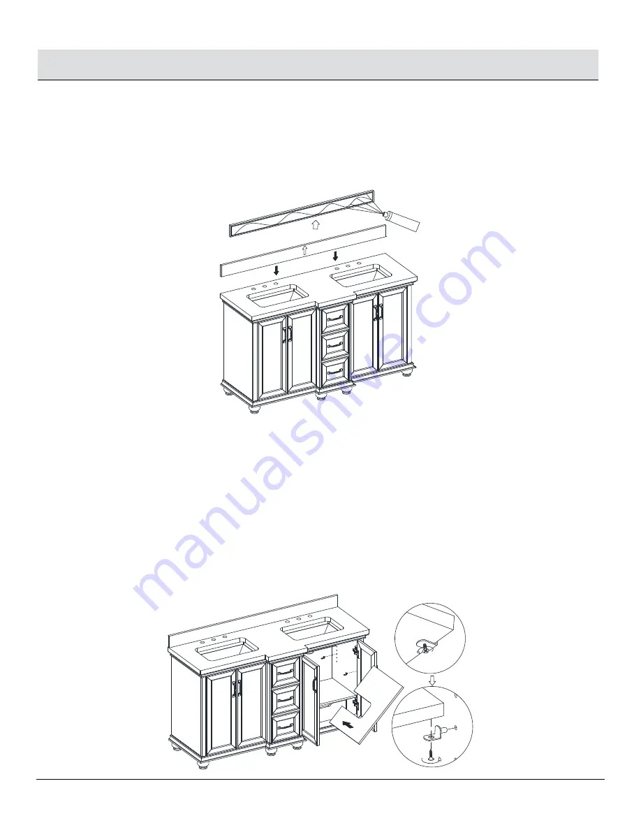 Thomasville Ellamar THMSVL60CVDG Use And Care Manual Download Page 30