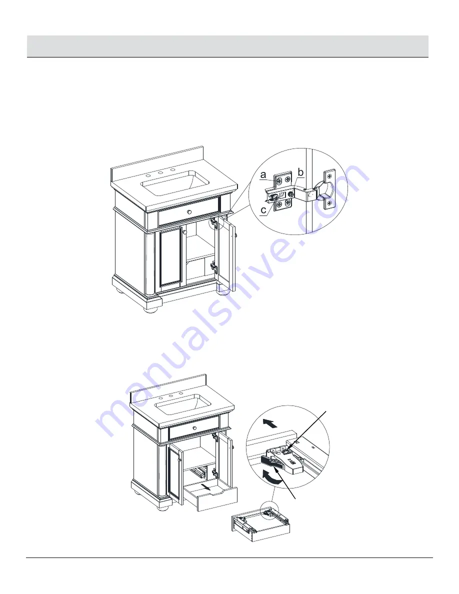 Thomasville McGinnis THMSVL30FVW Use And Care Manual Download Page 28