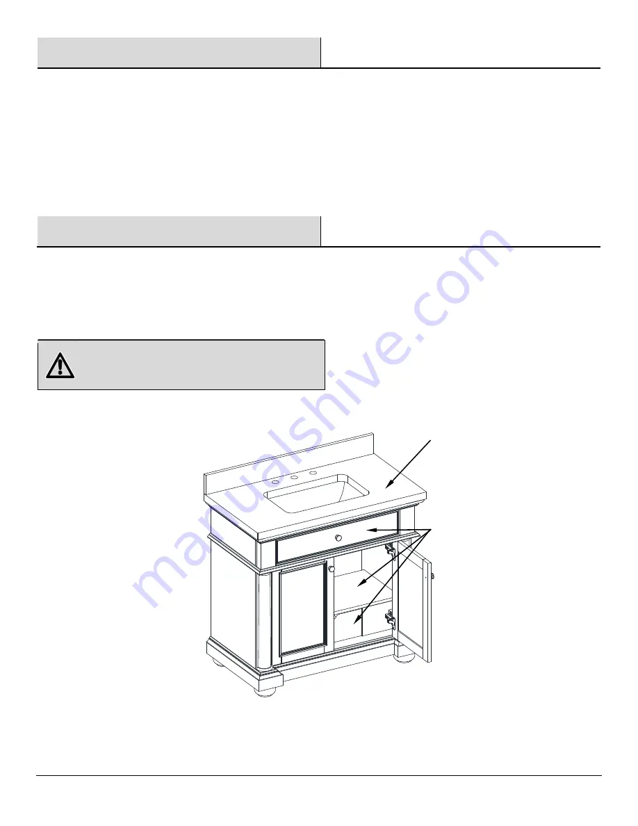 Thomasville McGinnis THMSVL36FVW Use And Care Manual Download Page 22