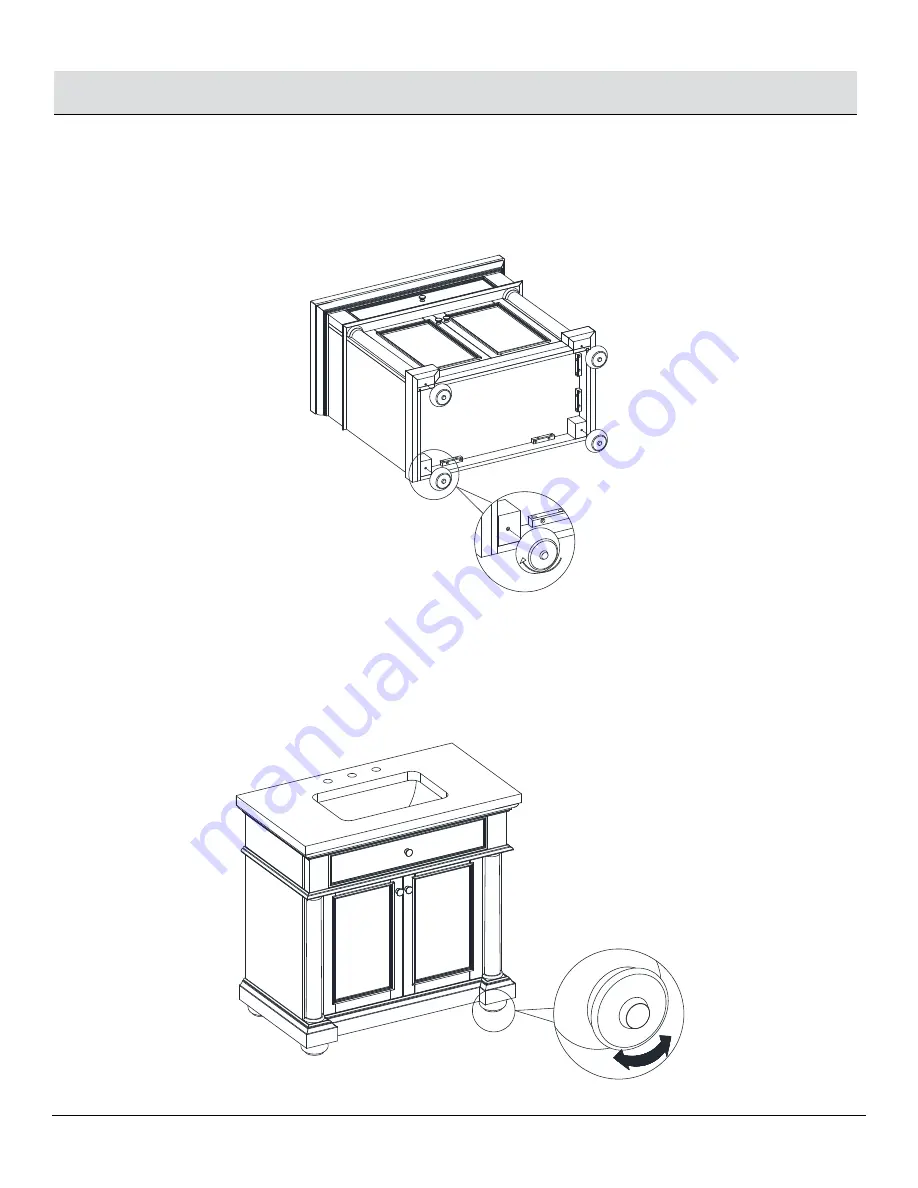 Thomasville McGinnis THMSVL36FVW Use And Care Manual Download Page 26