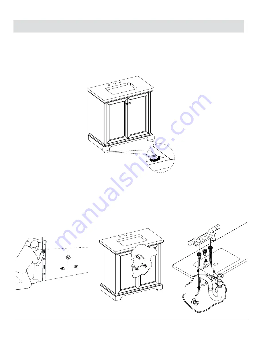 Thomasville Portage THMSVL36BVB Use And Care Manual Download Page 16