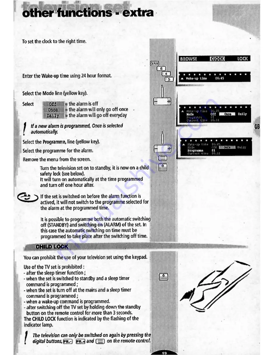 THOMSON 28VT68NE User Manual Download Page 19