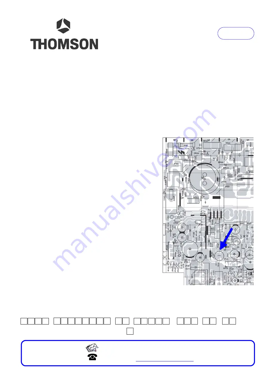 THOMSON 32WB842S Technical Information Download Page 7