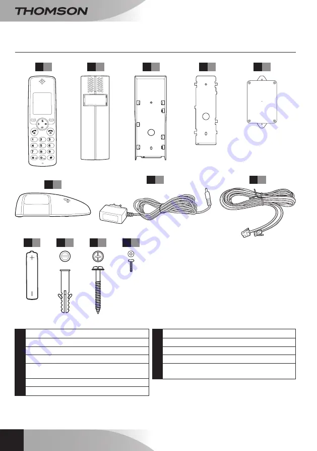 THOMSON 512190 Скачать руководство пользователя страница 6