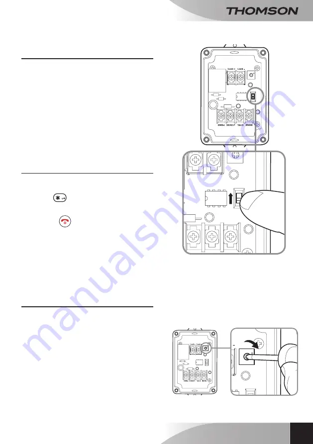 THOMSON 512190 Скачать руководство пользователя страница 15