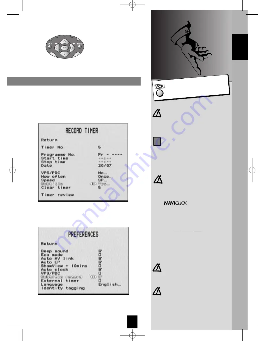 THOMSON Chroma Pro II VTH6080 User Manual Download Page 13