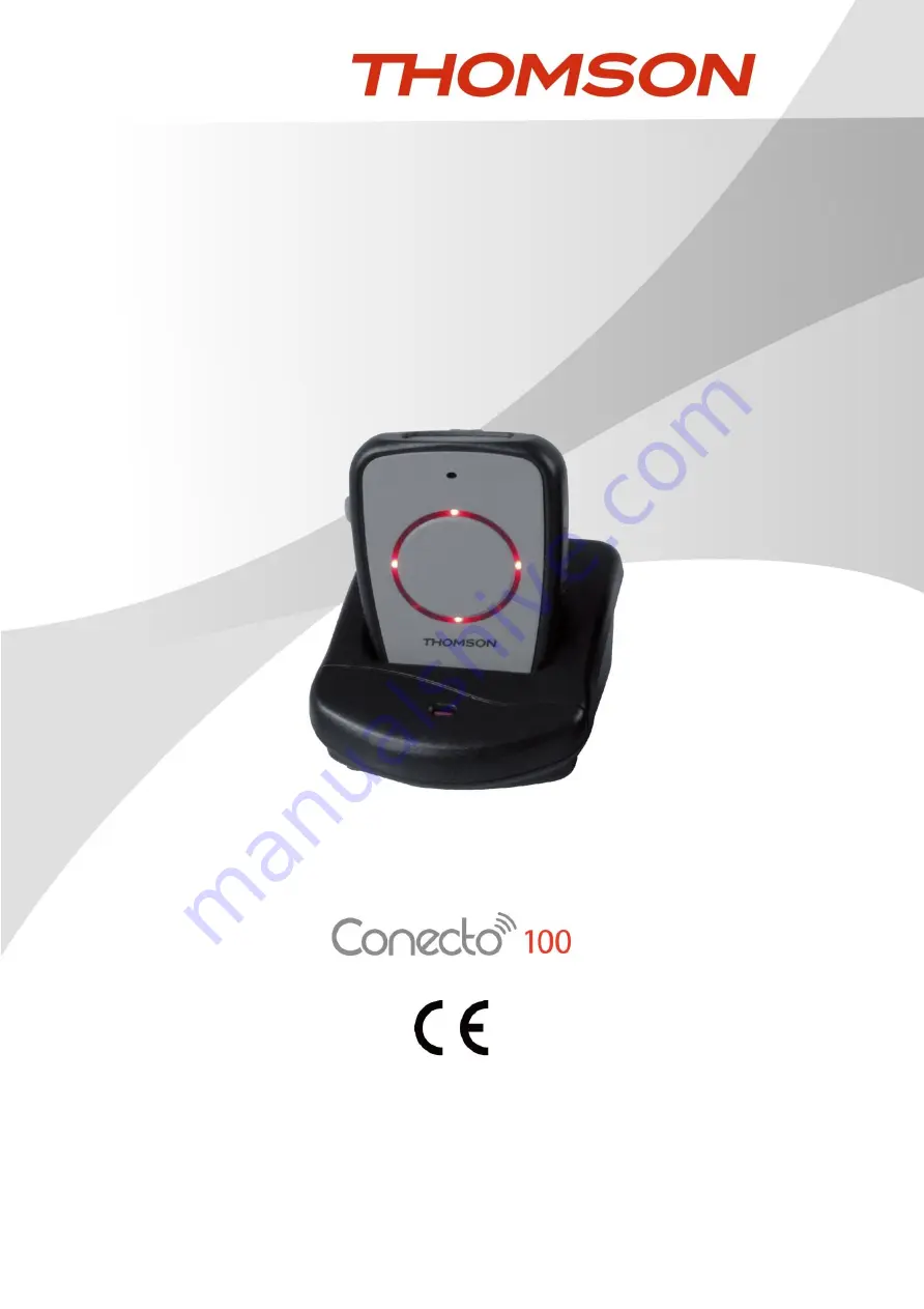 THOMSON CONECTO 100 User Manual Download Page 1