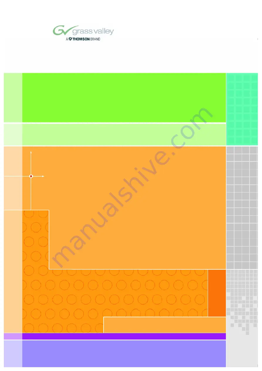 THOMSON grass valley XtenDD Manual Download Page 1