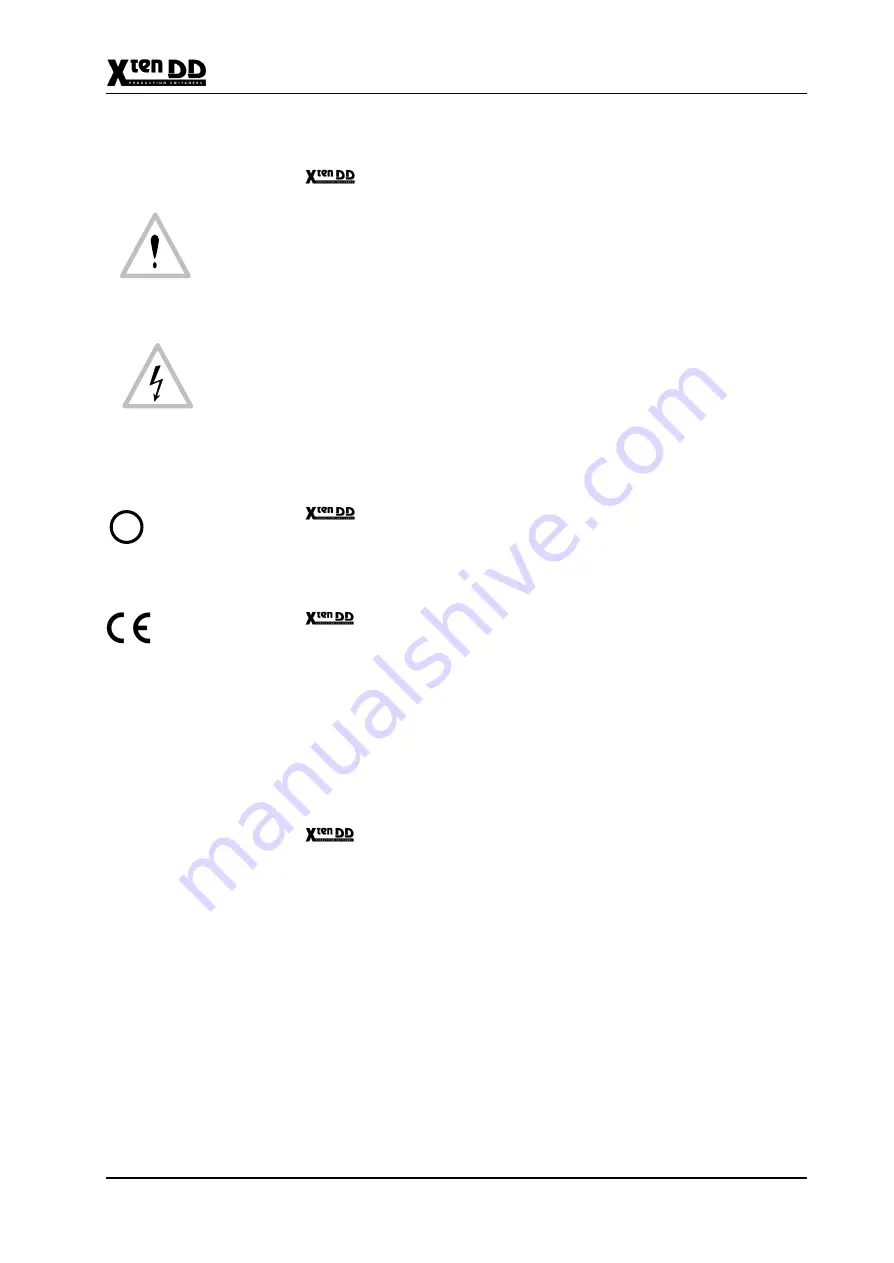 THOMSON grass valley XtenDD Manual Download Page 8