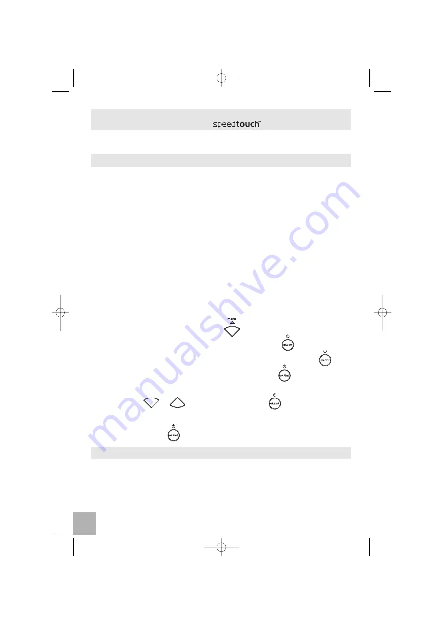 THOMSON SPEEDTOUCH D51 User Manual Download Page 8