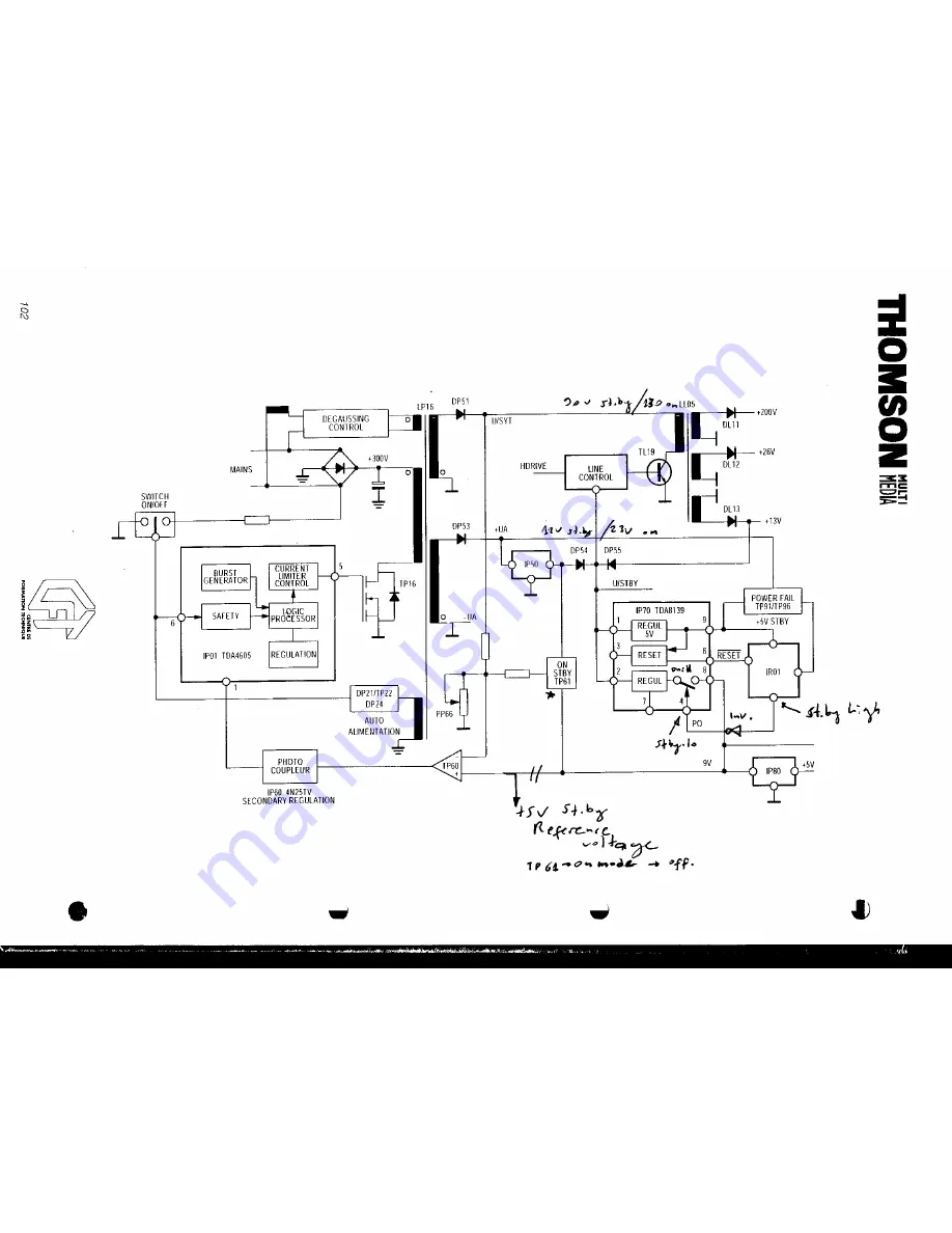 THOMSON TX92F Скачать руководство пользователя страница 17