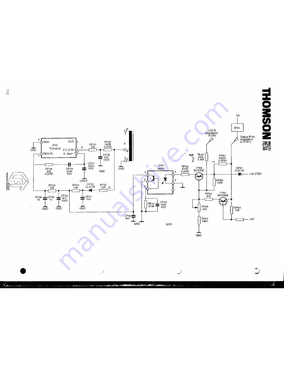 THOMSON TX92F Скачать руководство пользователя страница 27