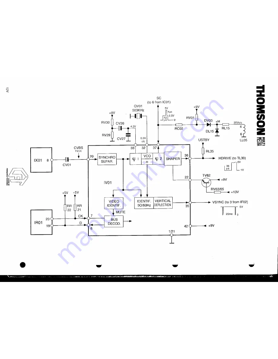 THOMSON TX92F Скачать руководство пользователя страница 41