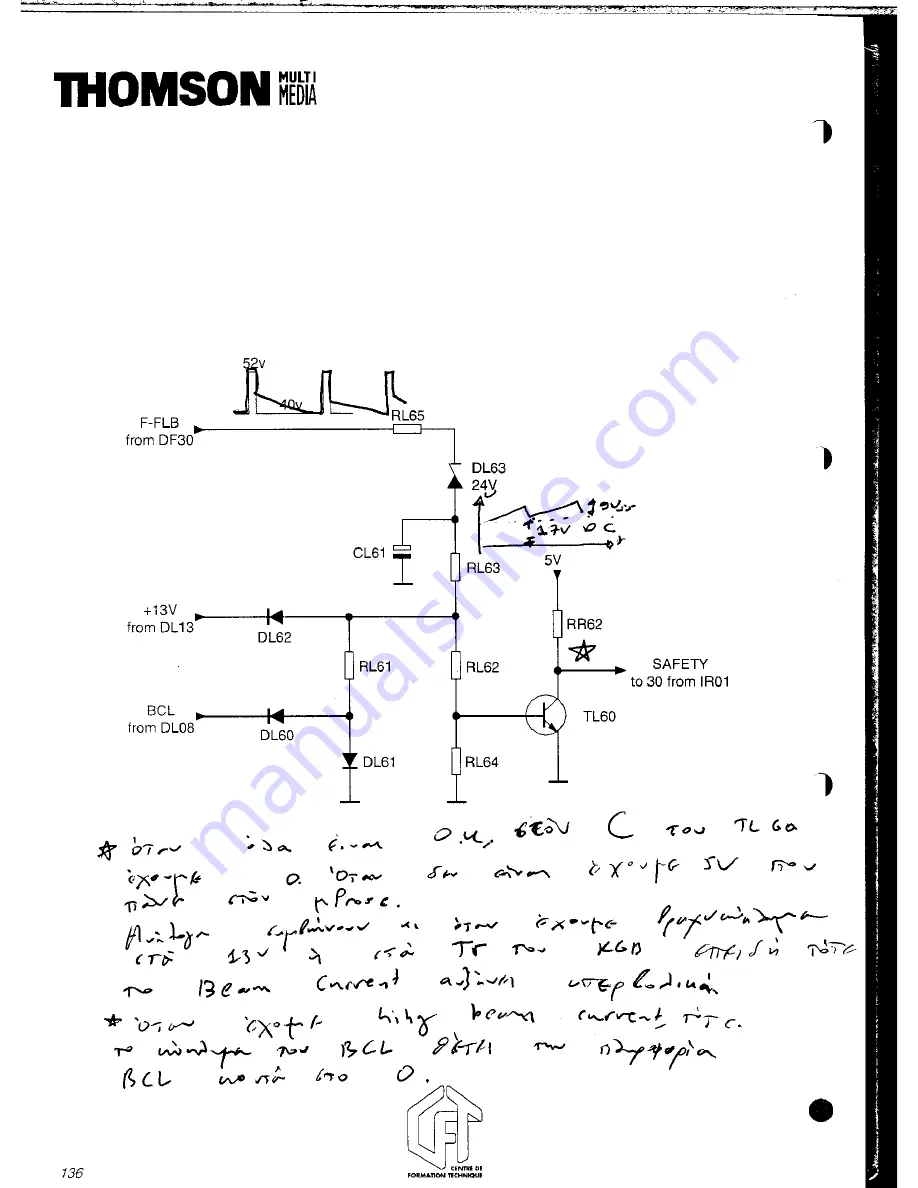 THOMSON TX92F Скачать руководство пользователя страница 49