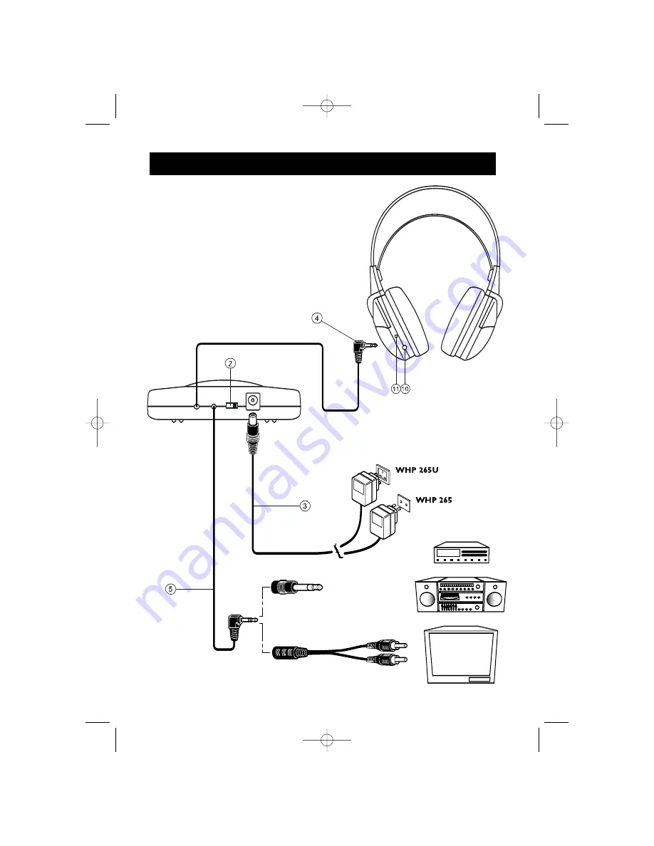 THOMSON WHP 265 Скачать руководство пользователя страница 58