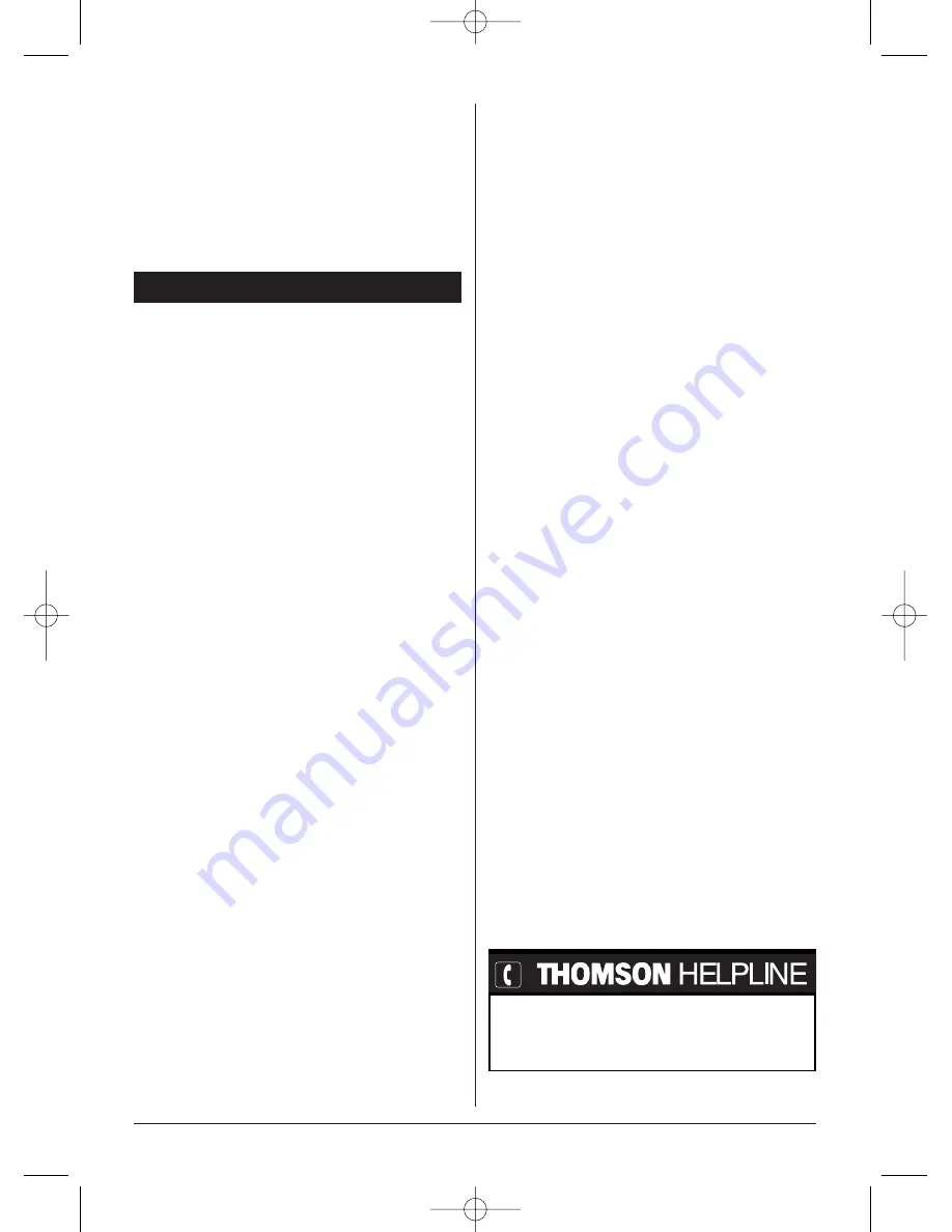 THOMSON WHP 990 User Manual Download Page 14