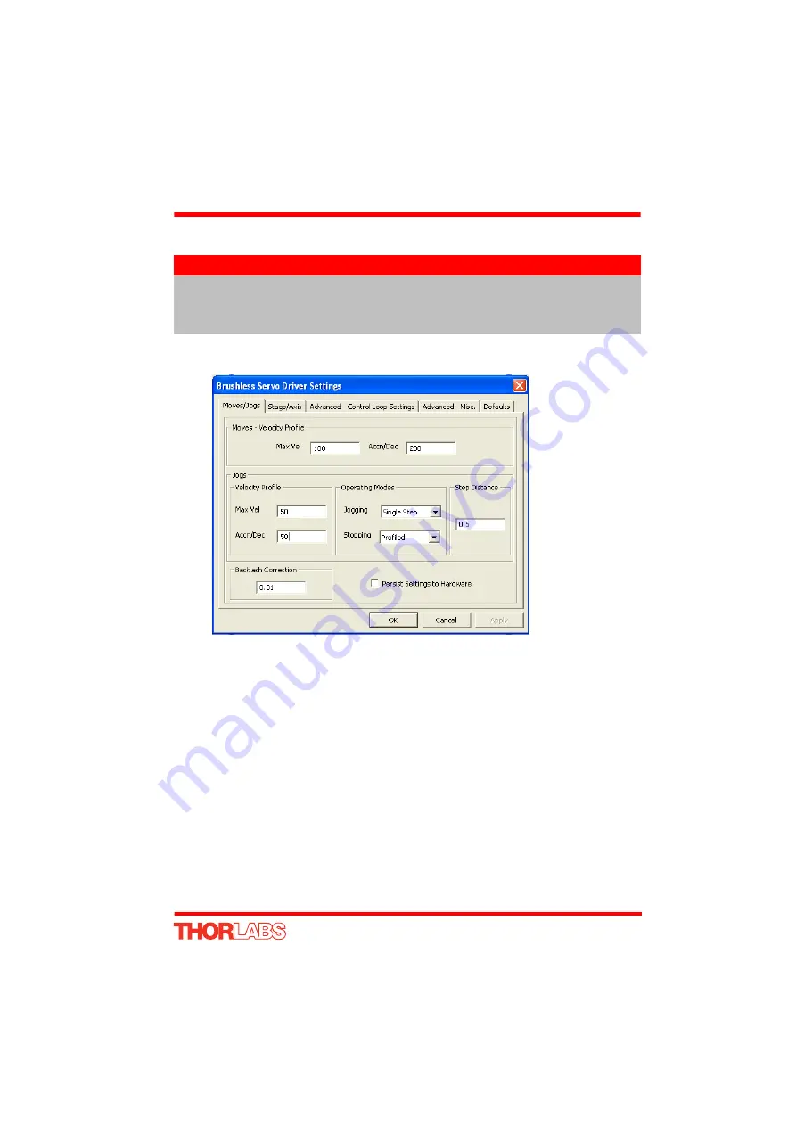 THORLABS BBD102 User Manual Download Page 23