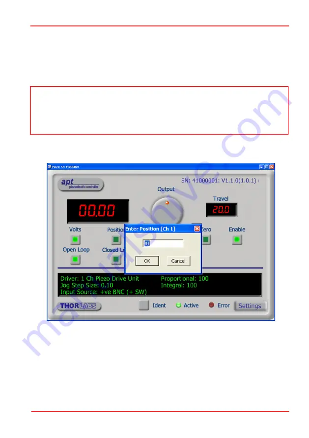 THORLABS BPC301 User Manual Download Page 25