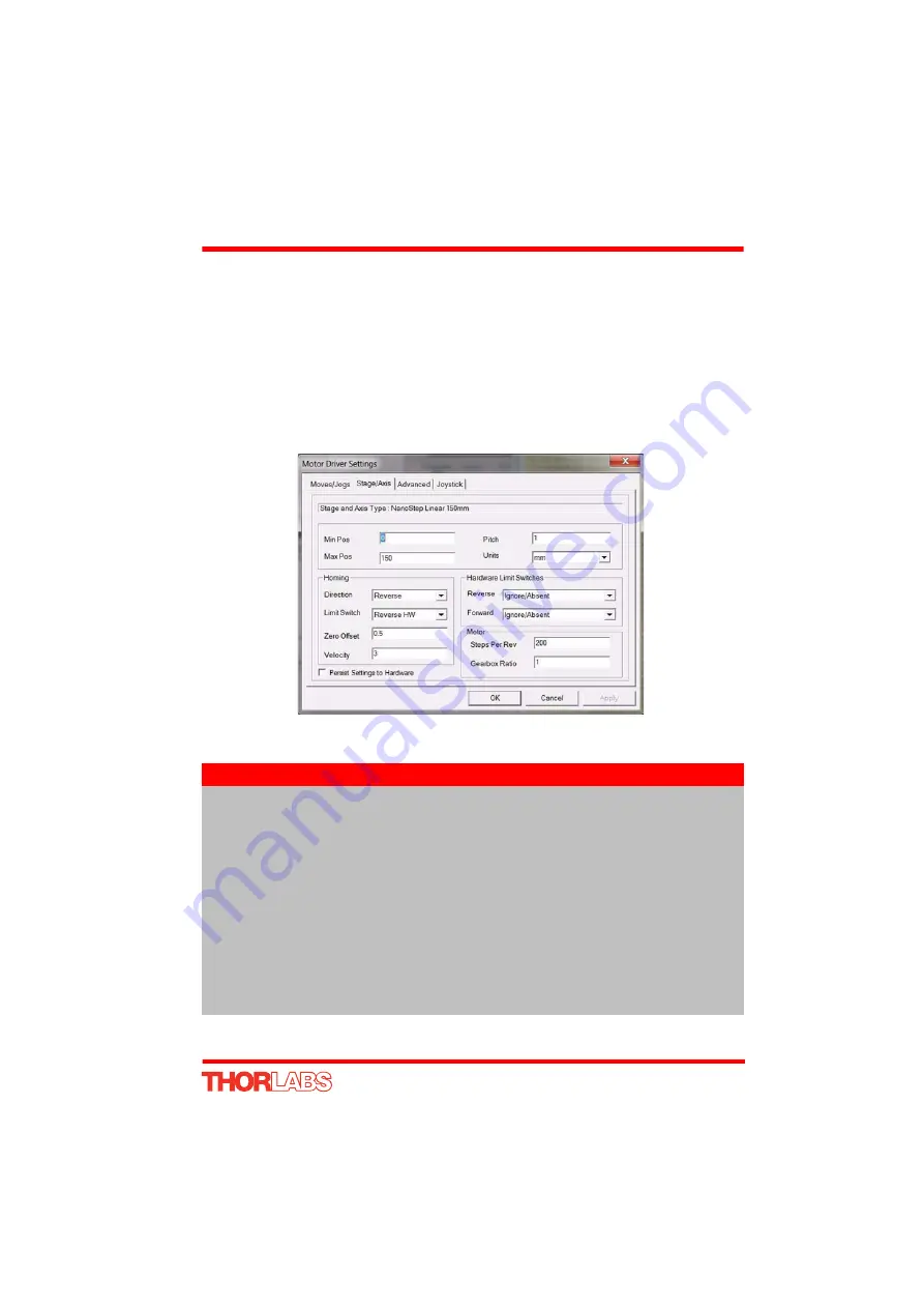 THORLABS BSC201 User Manual Download Page 39