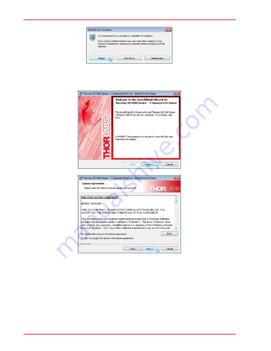 THORLABS DC4104 Скачать руководство пользователя страница 22