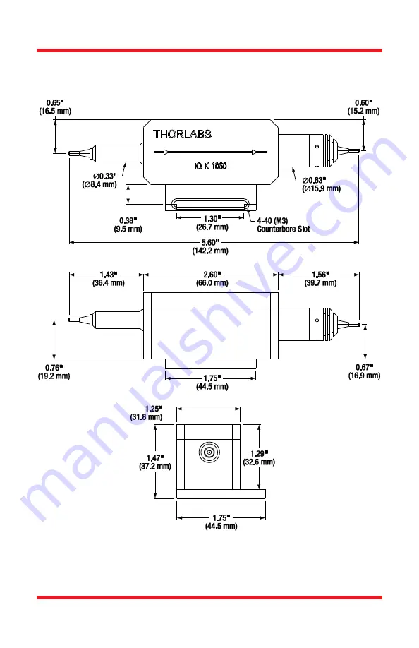 THORLABS IO-K-1050 User Manual Download Page 9