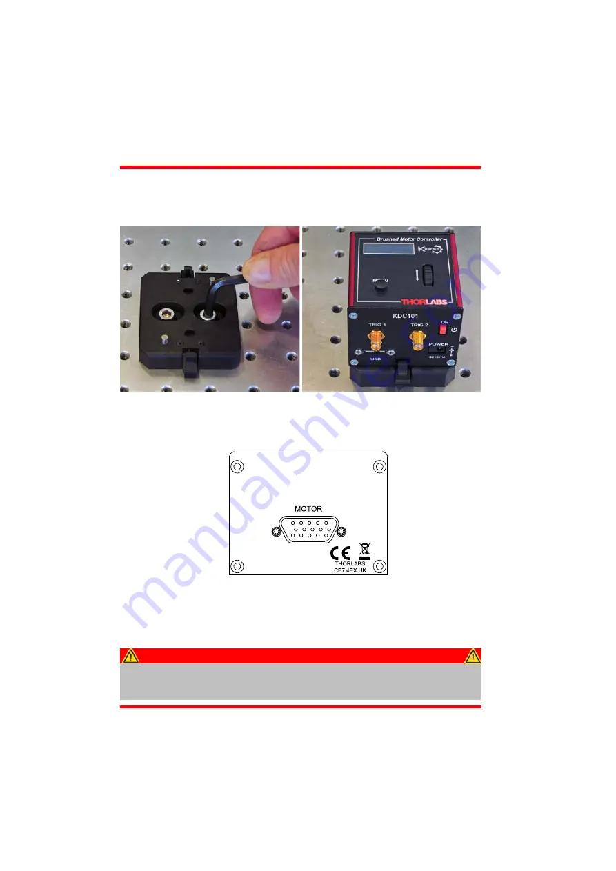 THORLABS KDC101 Скачать руководство пользователя страница 14