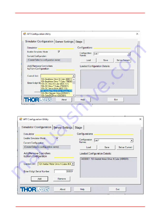 THORLABS KIM001 Скачать руководство пользователя страница 45