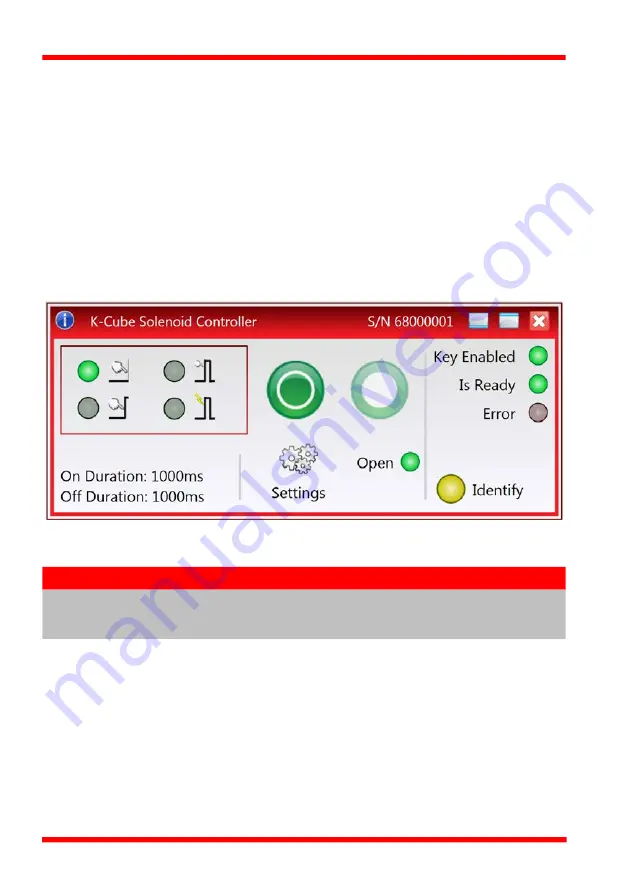 THORLABS KSC101 User Manual Download Page 28