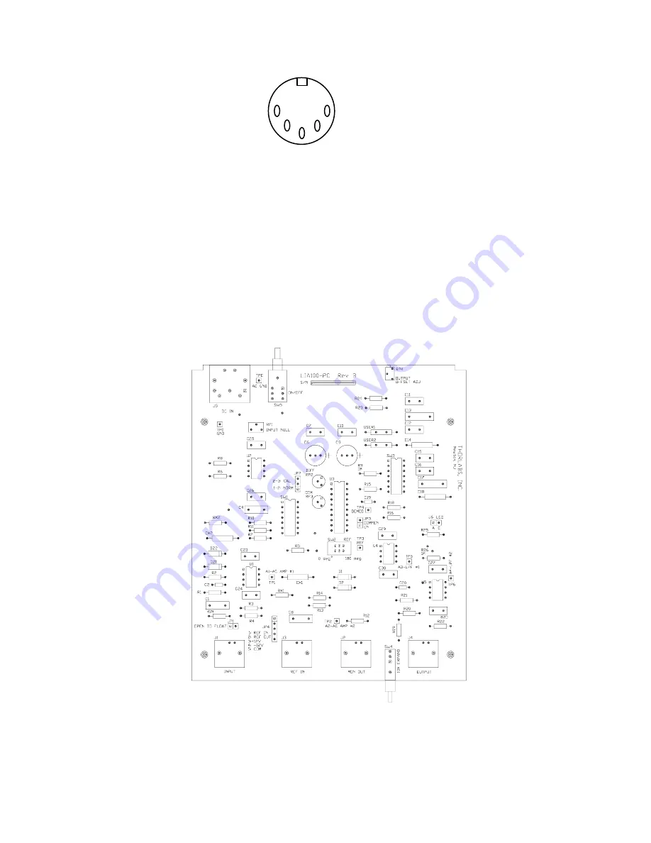 THORLABS LIA100 Operation Manual Download Page 7