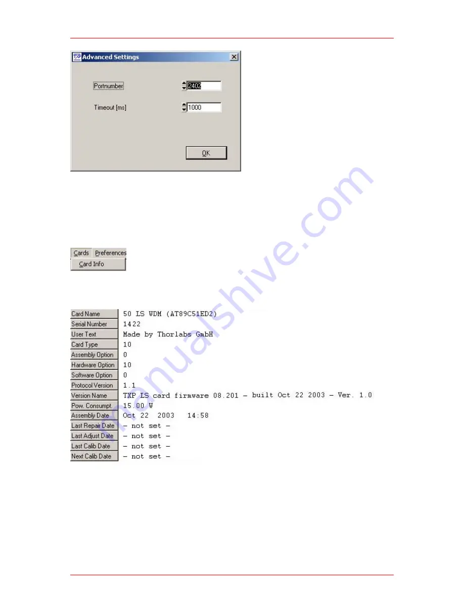 THORLABS LS5000 Series Operation Manual Download Page 24