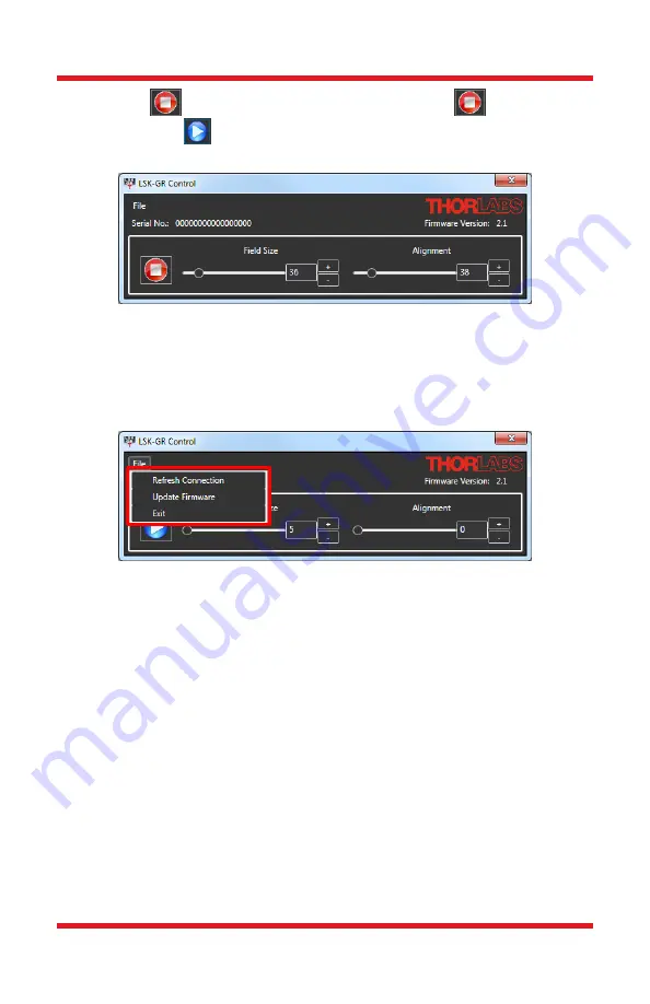 THORLABS LSK-GR08 User Manual Download Page 19