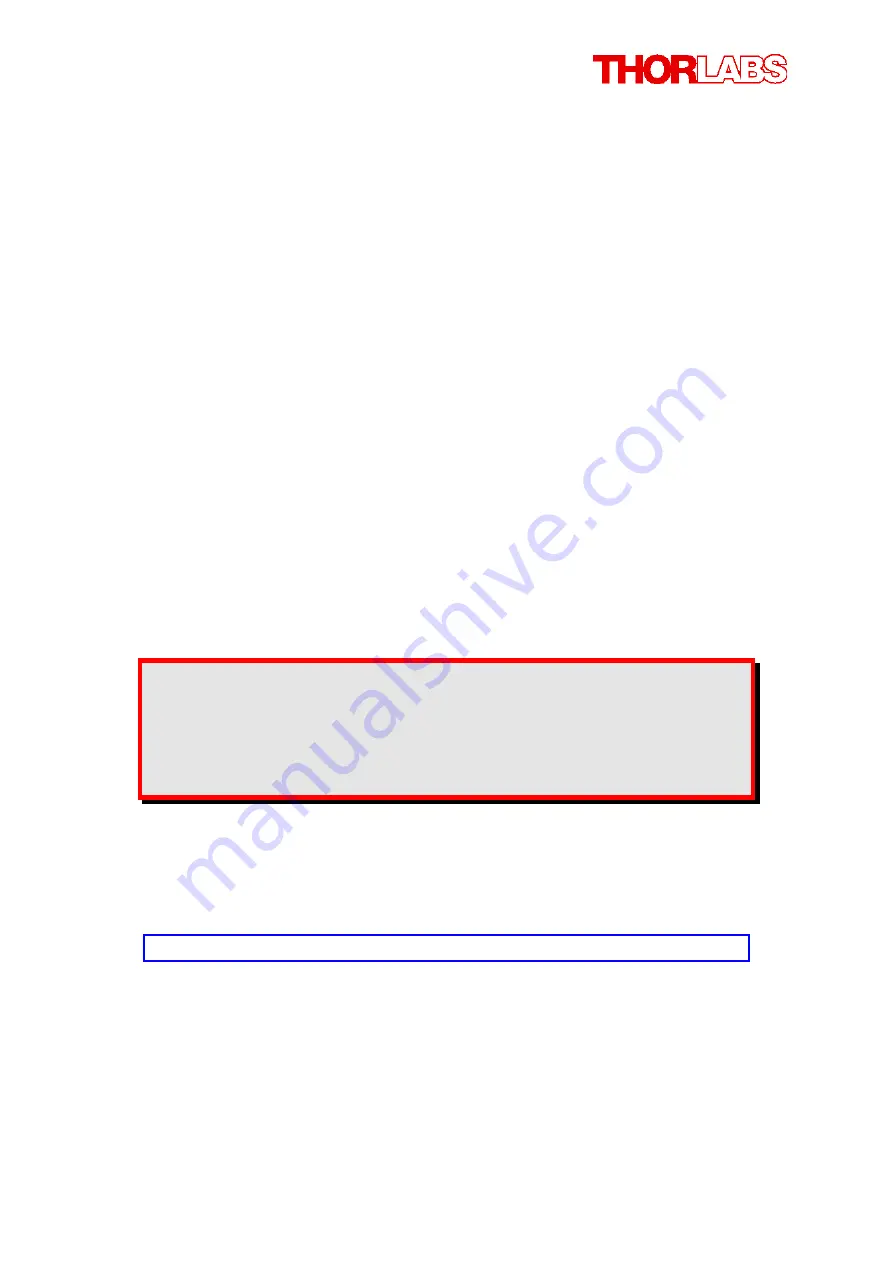 THORLABS PDA8000-1 Скачать руководство пользователя страница 5