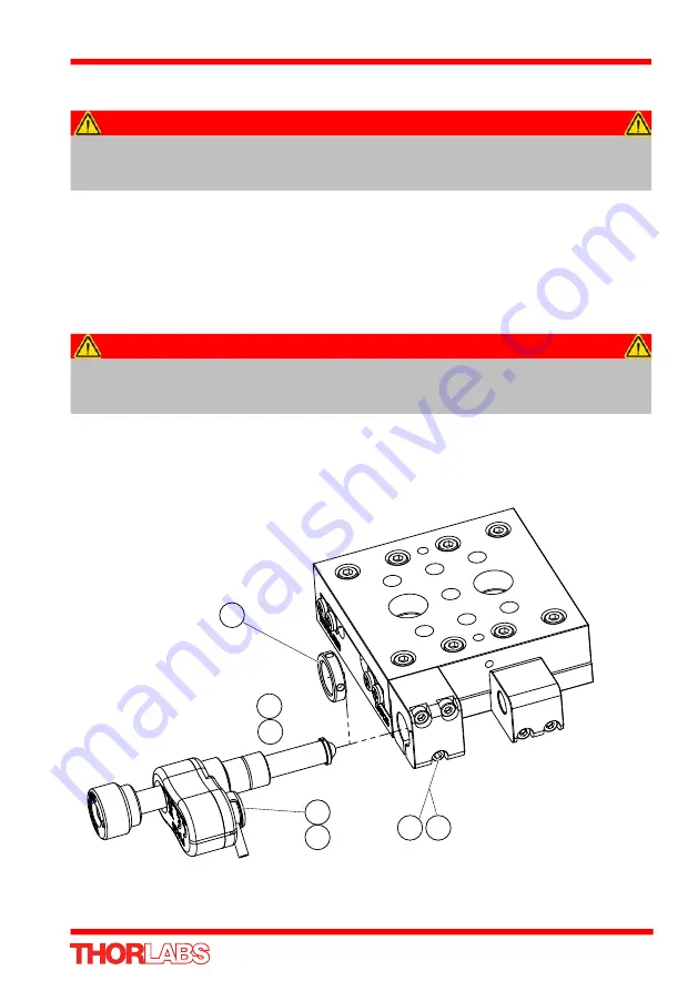 THORLABS PIA Series User Manual Download Page 9