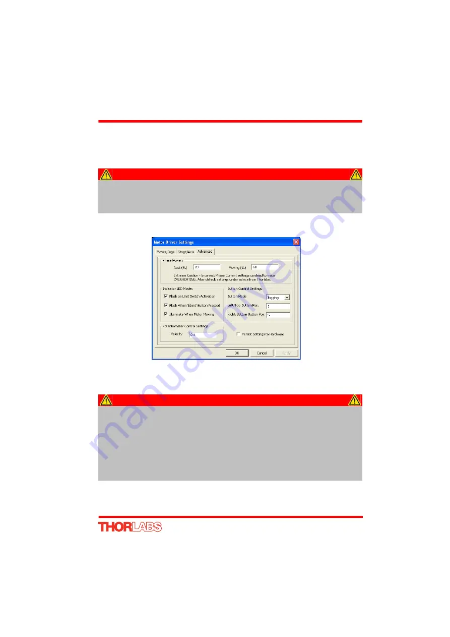 THORLABS TST001 User Manual Download Page 51