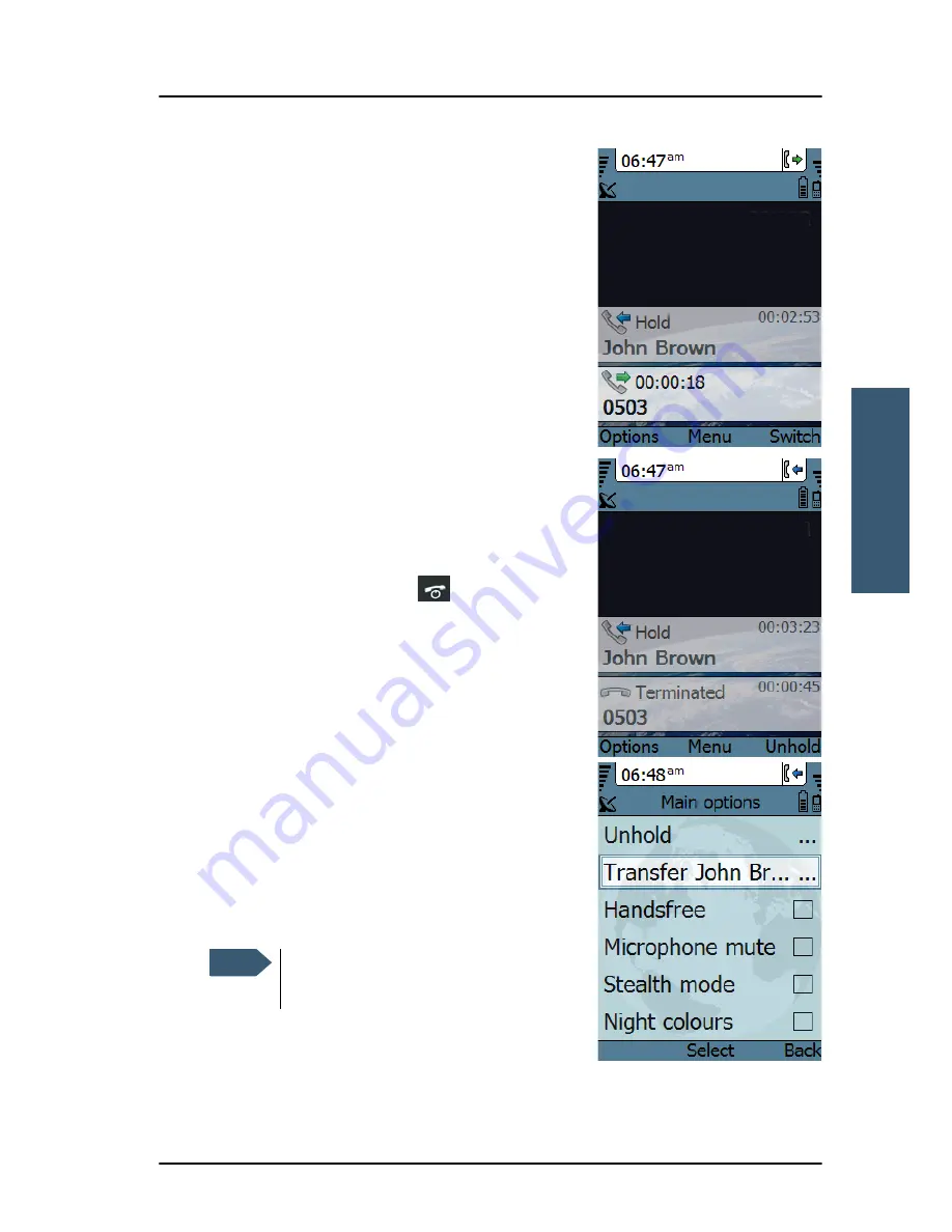 Thrane&Thrane Thrane IP Handset User Manual Download Page 59