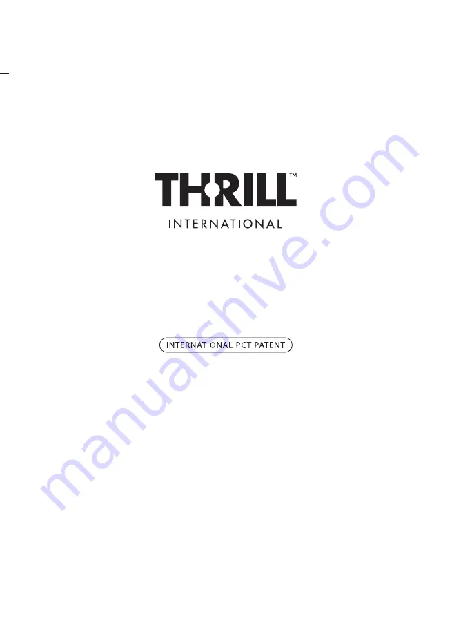 THRILL CUBE User And Maintenance Manual Download Page 21