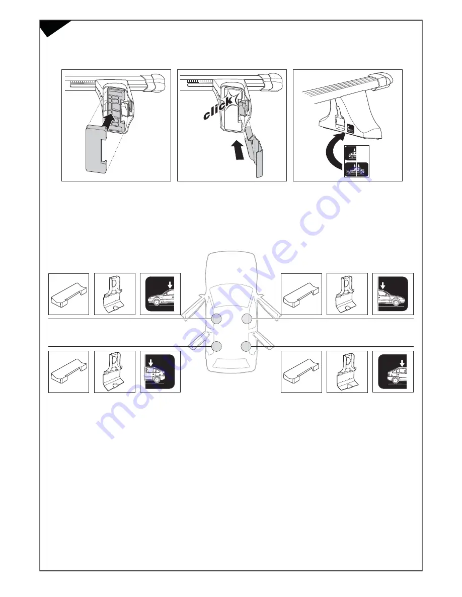 Thule 1258 Fitting Instructions Manual Download Page 4