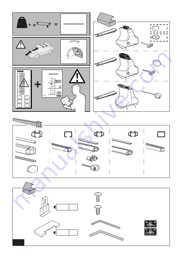 Thule 1299 Instructions Manual Download Page 3